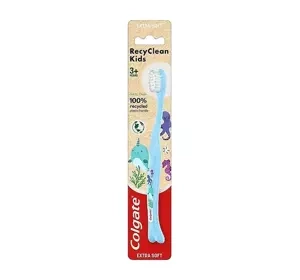 COLGATE RECYCLEAN KIDS ЗУБНАЯ ЩЕТКА ДЛЯ ДЕТЕЙ 3+ EXTRA SOFT
