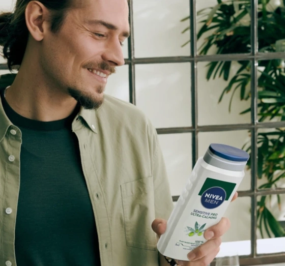 NIVEA MEN SENSITIVE PRO ГЕЛЬ ДЛЯ ДУШУ 3В1 500МЛ