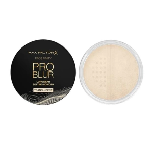 Max Factor Facefinity Pro Blur рассыпчатая матирующая пудра 001 Translucent 10,5 г