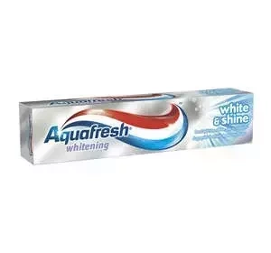 AQUAFRESH WHITENING WHITE & SHINE ЗУБНА ПАСТА 100МЛ