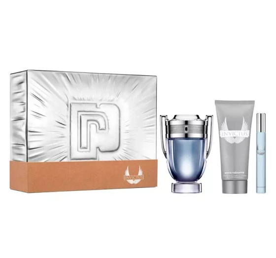 PACO RABANNE INVICTUS НАБОР ТУАЛЕТНАЯ ВОДА 100МЛ + 10МЛ + ГЕЛЬ ДЛЯ ДУША 100МЛ