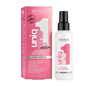 REVLON PROFESSIONAL UNIQ ONE КОНДИЦИОНЕР-СПРЕЙ ДЛЯ ВОЛОС 10в1 LOTUS FLOWER 150МЛ