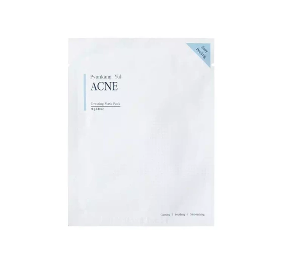 Натисніть на картинку, щоб її збільшити PYUNKANG YUL ACNE DRESSING MASK PACK МАСКА ДЛЯ ОБЛИЧЧЯ ПРОТИ АКНЕ 18Г