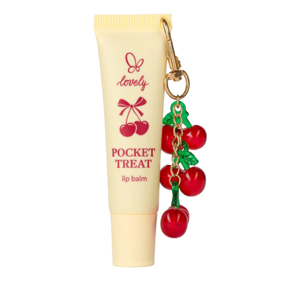 Lovely Pocket Treat бальзам для губ с маслом жожоба и витамином Е брелок 11 г
