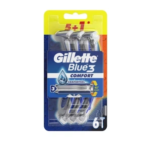 GILLETTE BLUE 3 COMFORT ОДНОРАЗОВА БРИТВА 6 ШТУК