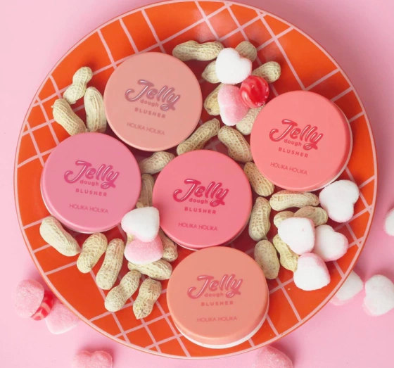 HOLIKA HOLIKA JELLY DOUGH BLUSHER РУМЯНА ДЛЯ ЩЕК 02 GRAPEFRUIT JELLY 4,2Г