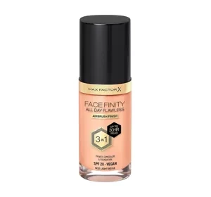 MAX FACTOR FACEFINITY ALL DAY FLAWLESS 3IN1 ВЕГАНСКОЕ ТОНАЛЬНОЕ СРЕДСТВО N32 LIGHT BEIGE 30МЛ