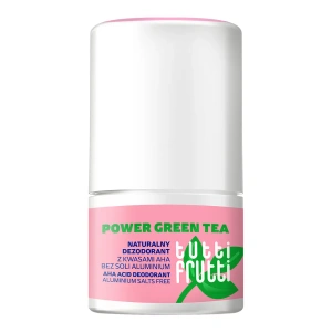 Tutti Frutti натуральный шариковый дезодорант Power Green Tea 50 мл