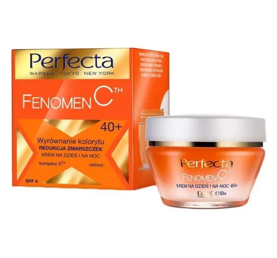 PERFECTA FENOMEN C ДЕННИЙ/НІЧНИЙ КРЕМ ВІД ЗМОРШОК 40+