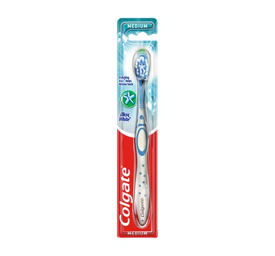 COLGATE MAX WHITE ЗУБНАЯ ЩЕТКА MEDIUM