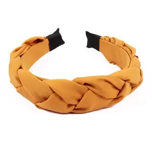 DONEGAL ОБРУЧ ДЛЯ ВОЛОССЯ КОСИЧКА FA-5861 ЖОВТИЙ