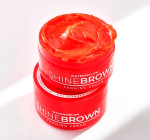 BYROKKO SHINE BROWN EXPRESS TAN КРЕМ ДЛЯ ПРИСКОРЕННЯ ЗАСМАГИ WATERMELON 200МЛ