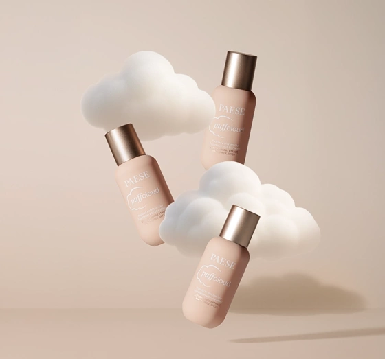 Paese Puff Cloud разглаживающий тональный крем с SPF20 02N Nude 37 мл