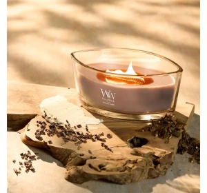 Woodwick Elipse Jar Candle ароматическая свеча Patchouli Creme 453,6 г