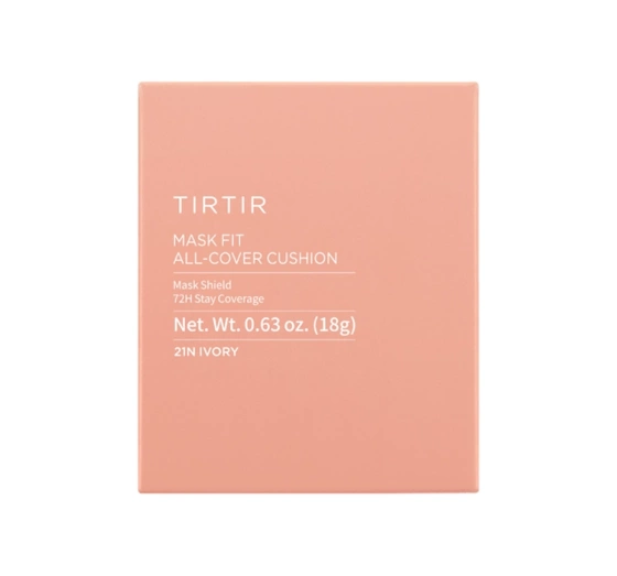 TIRTIR Mask Fit All-Cover Cushion криючий тональний засіб для обличчя 21N Ivory 18 г