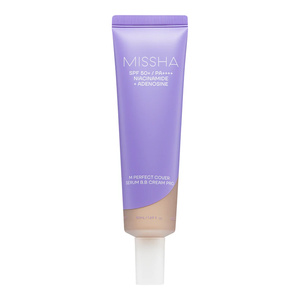 Missha M Perfect Cover Serum BB Cream Pro — BB-крем с сывороткой, SPF50+ PA++++, оттенок 25 Warm Beige, 50 мл