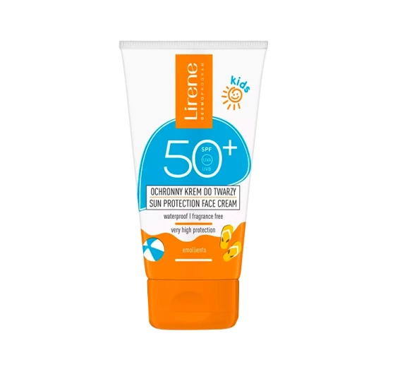LIRENE KIDS SOLAR SERIES КРЕМ ДЛЯ ОБЛИЧЧЯ ДЛЯ ДІТЕЙ SPF 50 50МЛ