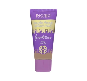 INGRID NUDE FACE КРОЮЩИЙ ТОНАЛЬНЫЙ КРЕМ ДЛЯ ЛИЦА 24 NUTTY 30МЛ