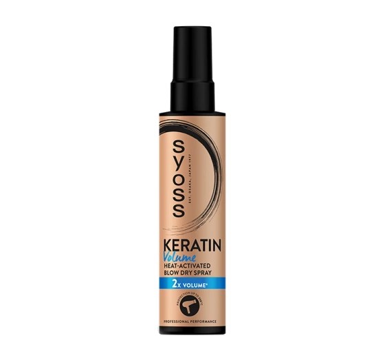 SYOSS KERATIN VOLUME ТЕРМОЗАЩИТНЫЙ СПРЕЙ ДЛЯ ВОЛОС 200МЛ