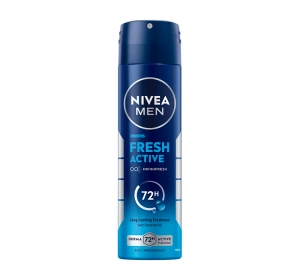 NIVEA MEN FRESH ACTIVE ДЕЗОДОРАНТ-СПРЕЙ 150МЛ