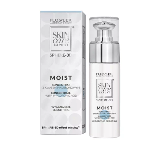 FLOSLEK SKIN CARE EXPERT SPHERE-3D КОНЦЕНТРАТ З ГІАЛУРОНОВОЮ КИСЛОТОЮ 30МЛ