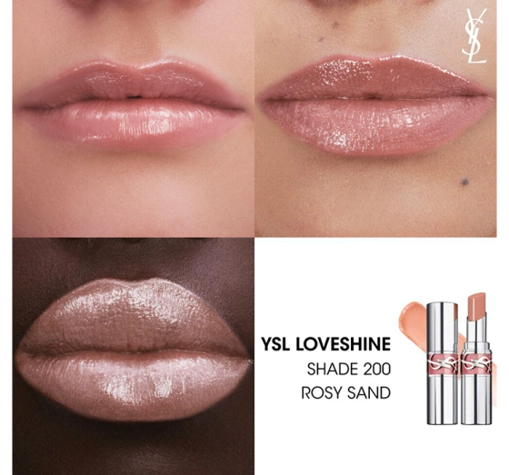Yves Saint Laurent YSL Loveshine помада для губ 200 Rosy Sand 3,2 г