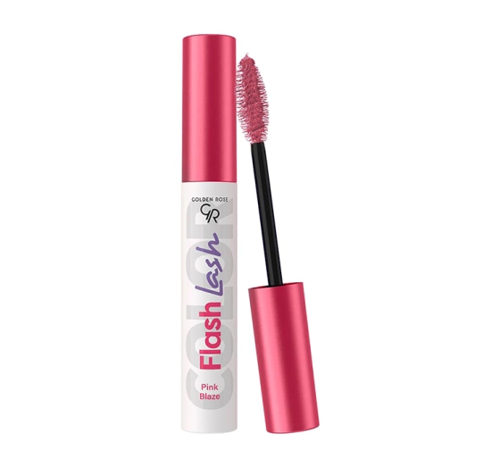 GOLDEN ROSE FLASH LASH КОЛЬОРОВА ТУШ ДЛЯ ВІЙ 05 PINK BLAZE 9МЛ