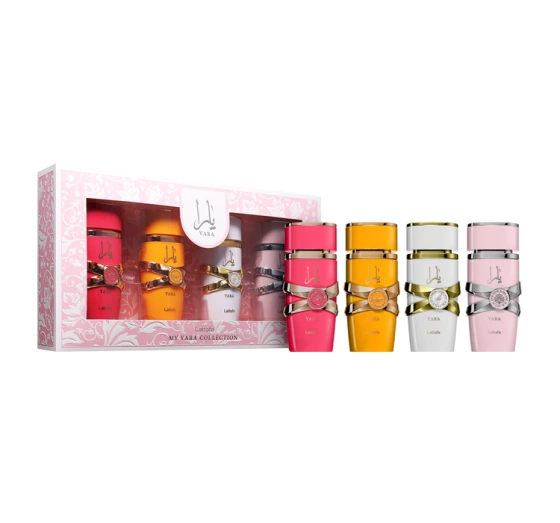 Lattafa парфюмированная вода Yara 25 мл + Yara Candy 25 мл + Yara Tous 25 мл + Yara Moi 25 мл