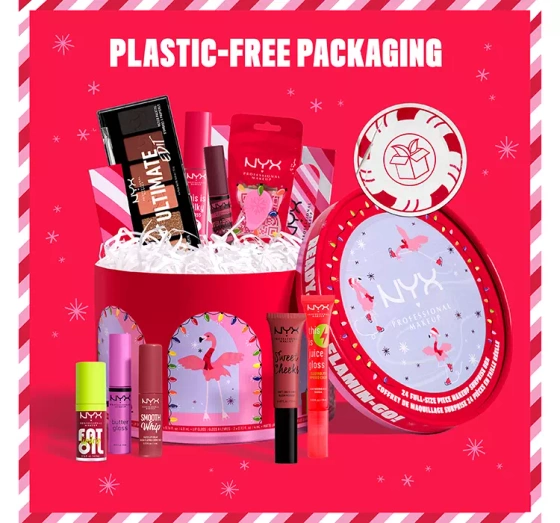 NYX PROFESSIONAL MAKEUP FA LA LA L.A. LAND READY SET FLAMIN-GO ПОДАРОЧНЫЙ НАБОР