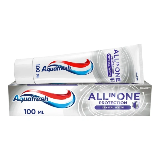 Aquafresh All In One Protection Crystal White зубна паста 75 мл