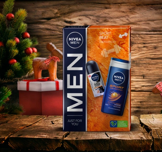NIVEA MEN SPORT BEAT НАБІР КОСМЕТИКИ ДЛЯ ЧОЛОВІКІВ
