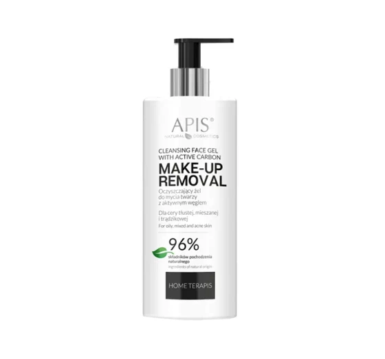 APIS ОЧИЩАЮЩИЙ ГЕЛЬ ДЛЯ УМЫВАНИЯ ЛИЦА С АКТИВИРОВАННЫМИ УГЛЕМ 300МЛ