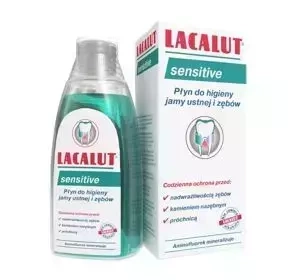 LACALUT SENSITIVE ЗАСІБ ДЛЯ ПОЛОСКАННЯ РОТОВОЇ ПОРОЖНИНИ 300МЛ