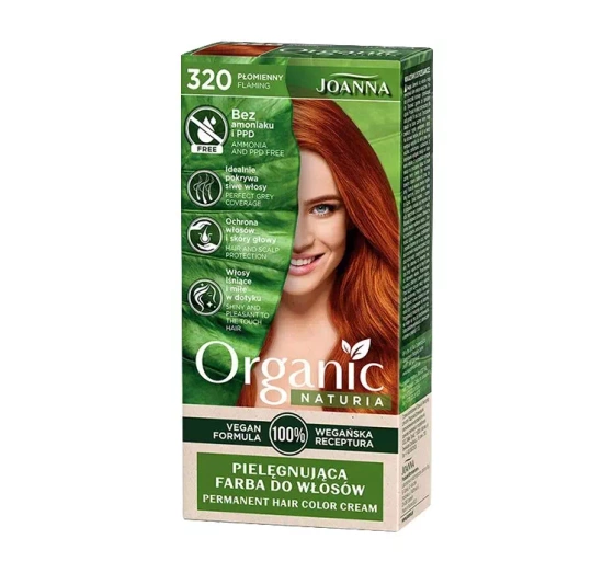 JOANNA NATURIA ORGANIC ФАРБА ДЛЯ ВОЛОССЯ 320 FLAMING