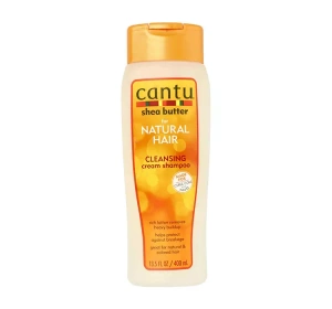 CANTU NATURAL HAIR CLEANSING CREAM SHAMPOO ШАМПУНЬ ДЛЯ КУДРЯВЫХ ВОЛОС 400МЛ