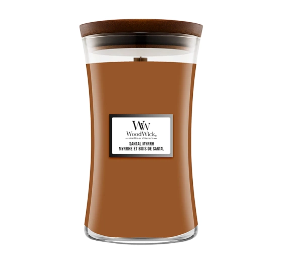 WoodWick Large Jar Candle ароматична свічка Santal Myrrh 610г