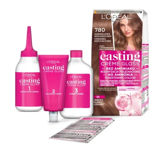 Нажмите на картинку, чтобы ее увеличить L'Oréal Paris Casting Créme Gloss краска для волос 780 Caramel Mochaccino