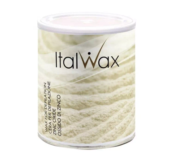 ITALWAX ВОСК ДЛЯ ДЕПИЛЯЦИИ В БАНОЧКЕ ZINC OXIDE 800МЛ