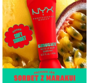 NYX Professional Makeup Smushy матовий бальзам для губ 09 Soft Sorbet 8 мл