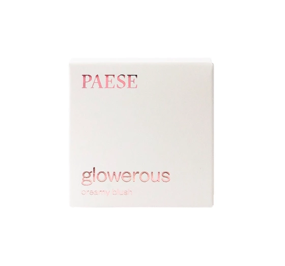PAESE GLOWEROUS КРЕМОВІ РУМ'ЯНА ДЛЯ ЩІК MILK ROSE 12Г