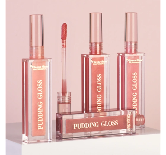 PIERRE RENE PUDDING LIP GLOSS БЛЕСК ДЛЯ ГУБ 01 GLOSSY UP HONEY 5МЛ