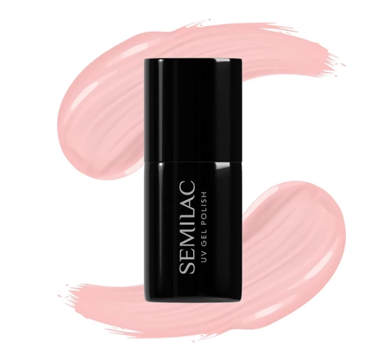SEMILAC ГІБРИДНИЙ ЛАК УФ PALE PEACH GLOW 054