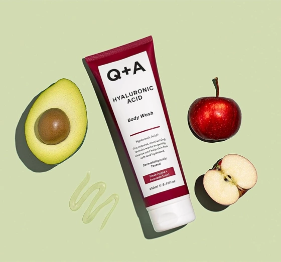 Q+A HYALURONIC ACID ЗВОЛОЖУЮЧИЙ ГЕЛЬ ДЛЯ МИТТЯ ТІЛА 50 МЛ
