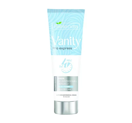 BIELENDA VANITY PRO EXPRESS КРЕМ ДЛЯ ДЕПІЛЯЦІЇ  BLUE AGAVA 75МЛ