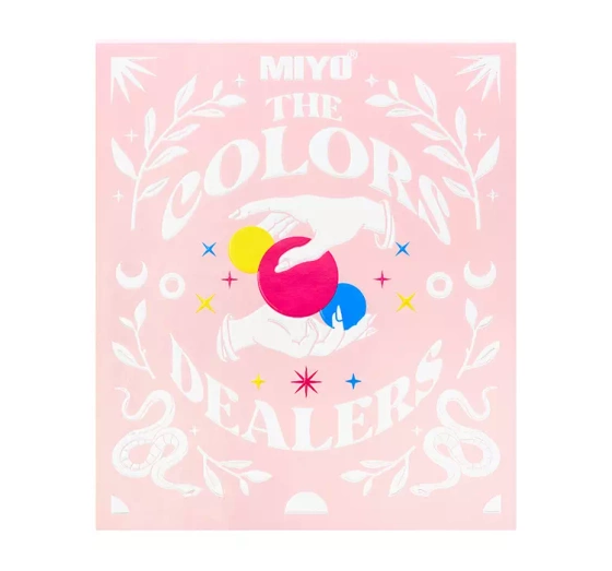 MIYO THE COLORS DEALERS МАГНИТНАЯ ПАЛЕТКА ТЕНЕЙ ДЛЯ ВЕК