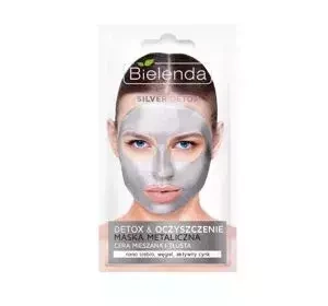 BIELENDA SILVER DETOX МЕТАЛЕВА МАСКА ОЧИЩЕННЯ