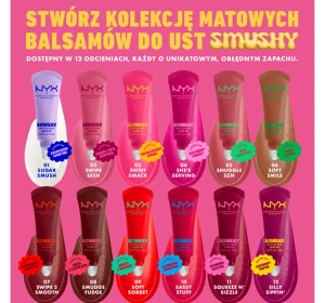 NYX Professional Makeup Smushy матовий бальзам для губ 12 Silly Sippin' 8 мл