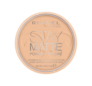 RIMMEL STAY MATTE МАТУЮЧА ПУДРА WARM BEIGE 006