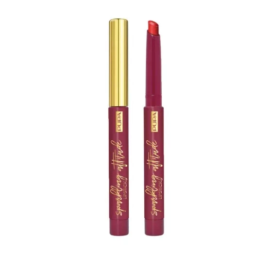 PUPA SPARKLING ATTITUDE ПОМАДА-ОЛІВЕЦЬ 001 PRECIOUS CHERRY