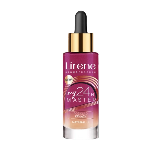 LIRENE MY MASTER КРОЮЩИЙ ТОНАЛЬНЫЙ КРЕМ 01 NATURAL 30МЛ
